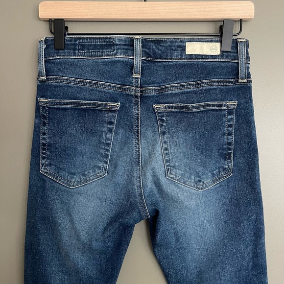 AG Adriano Goldschmied Farrah High Rise Ankle Jeans Size 26 Blue Stretch Denim - Picture 12 of 16